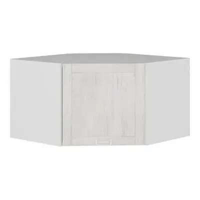 Hanah Home Wall Cabinet Kale Corner - White Nostalgia