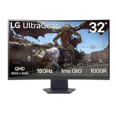 LG MT VA LCD LED 31,5" 32GS60QC - VA panel, 1ms, 180Hz, 2560x1440, HDMI, DP, zakriven, AMD frees