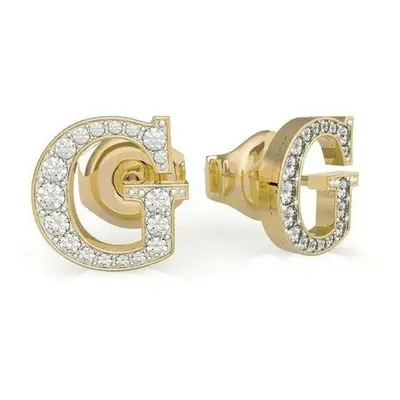 Guess Stylové pozlacené náušnice Studs Party JUBE02170JWYGT/U