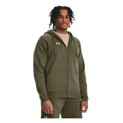 Under Armour Pánská mikina Rival Fleece FZ Hoodie marine od green M