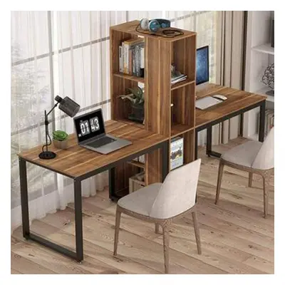 Hanah Home Study Desk L194 Walnut