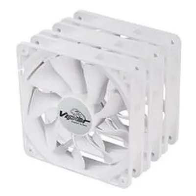 ventilátor Akasa - 12 cm VIPER S-flow 3ks W, AK-FN065-WKT03