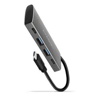 AXAGON hub USB-C SUPERSPEED / HMC-4G2 / USB 3.2 Gen2 / 2x USB-C / 2x USB-A / 10GB/s / 0,13m, HM