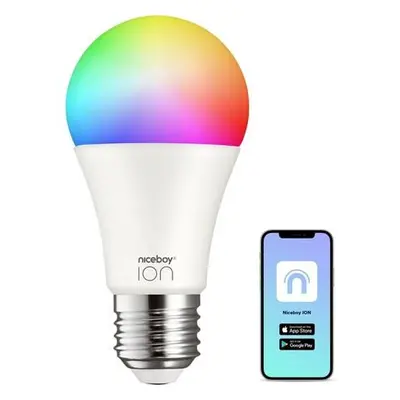 Niceboy chytrá žárovka ION SmartBulb RGB E27 12W