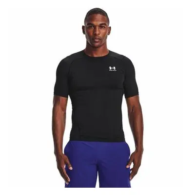 Under Armour Pánské kompresní triko HG Armour Comp SS black XXL, Černá