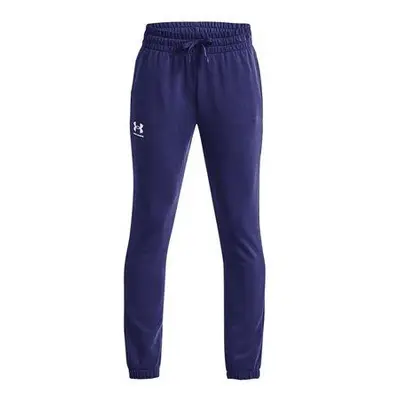 Under Armour Dívčí tepláky Rival Terry Joggers sonar blue YS, 127, –, 137