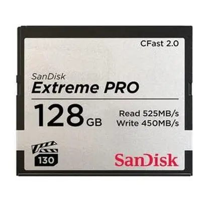 SanDisk Extreme Pro CFAST 2.0 128 GB 525 MB/s VPG130 náhrada za 139716