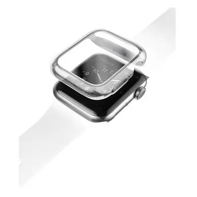 UNIQ Garde Hybrid TPU+PC pouzdro Apple Watch Series 4/5/6/SE (44mm) čiré