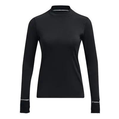 Under Armour Dámské tričko Qualifier Cold LS black XL, Černá