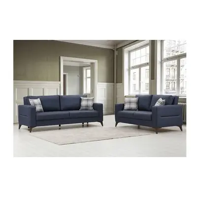 Atelier del Sofa Sofa Set Kristal 3+2 - Anthracite