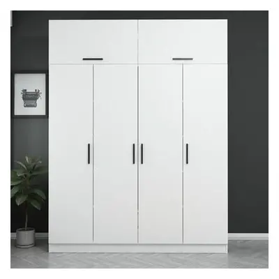 Hanah Home Wardrobe Kale - 3929 White