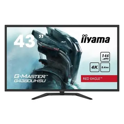 iiyama G-Master/G4380UHSU-B1/42,5"/VA/4K UHD/144Hz/0,4ms/Black/3R, G4380UHSU-B1