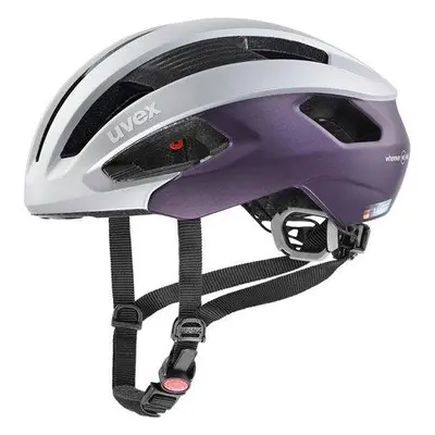 UVEX HELMA RISE CC, SILVER - PLUM WE vel.52-56 cm