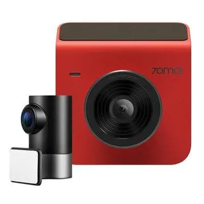 70mai Dash Cam A400 QHD + Rear Cam RC09 Set Red