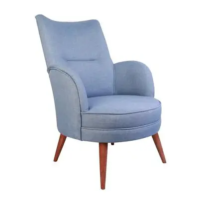 Atelier del Sofa Wing Chair Victoria - Indigo Blue