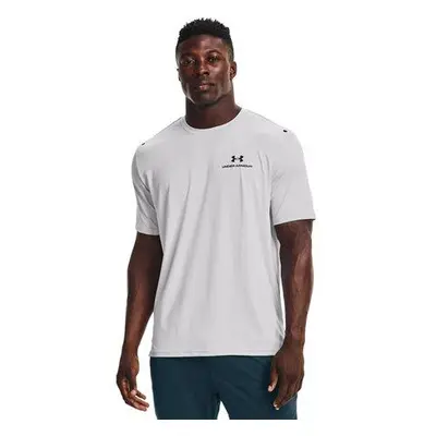 Under Armour Pánské triko Rush Energy SS halo gray XXL, Šedá