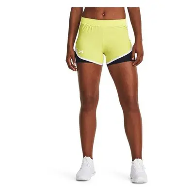 Under Armour Dámské běžecké kraťasy Fly By 2.0 2N1 Short lime yellow S