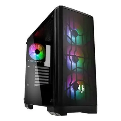 BitFenix skříň Prodigy M 2022 / mATX / 1x60mm +1x120mm/ 2xUSB 3.0 / tvrzené sklo / černá, BFC-PM