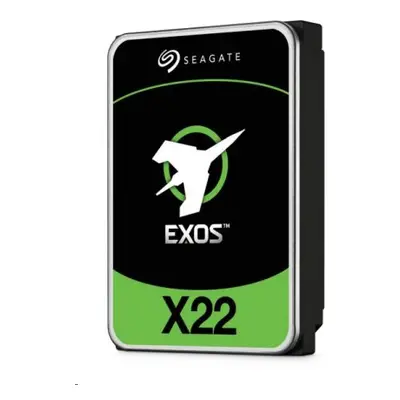 Seagate Exos X22 3,5" - 22TB (server) 7200rpm/SAS/512MB/512e/4kN