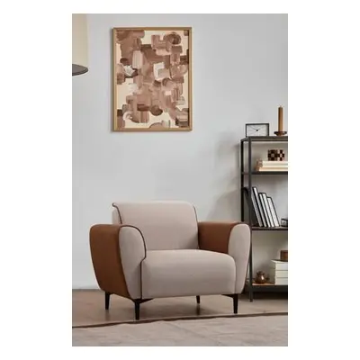 Atelier del Sofa 1-Seat Sofa Aren - Beige BeigeCinnamon