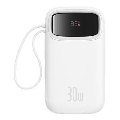 Powerbank Baseus QPow 2 20000mAh 30W 2xUSB-C (white)