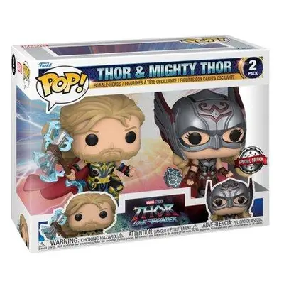 Funko POP Marvel: Thor L&T 2 pack Thor a Mighty Thor