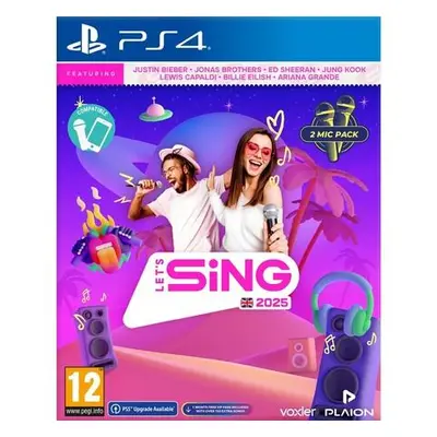 Let’s Sing 2025 + 2 mikrofony (PS4),