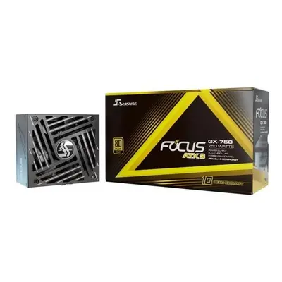 SEASONIC zdroj 750W Focus GX-750, 80+ GOLD, ATX 3.1, PCIe 5.1, FOCUS-GX-750-V4