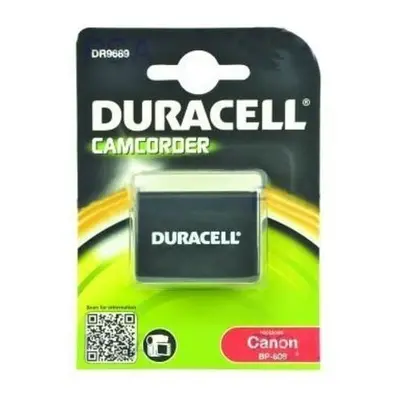 DURACELL Baterie - DR9689 pro Canon BP-808, černá, 850 mAh, 7.4V