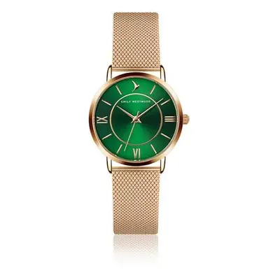 Emily Westwood Green Sunray Mesh Watch EGF-3218