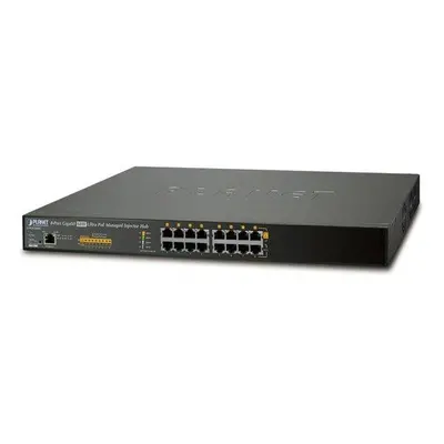 Planet UPOE-800G Ultra PoE+ injektor, 8 portů, Gigabit, 802.3bt