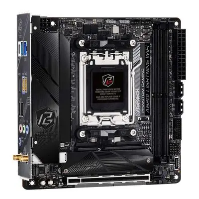 ASRock A620I LIGHTNING WIFI / AMD A620 / AM5 / 2x DDR5 DIMM / 2x M.2 / HDMI / USB-C / WiFi / Min