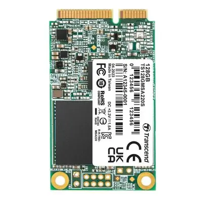 Transcend mSATA SSD 220S 128GB, TS128GMSA220S