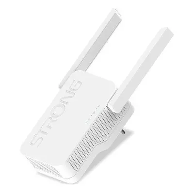 STRONG univerzální opakovač AX3000/ Wi-Fi 6 standard 802.11ax/ 3000 Mbit/s/ 1x WAN/LAN bílý, REP