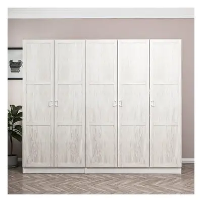 Hanah Home Wardrobe Kale Country - 2450 White