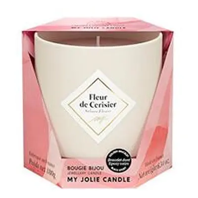 My Jolie Candle Vonná svíčka 36h s náramkem Black Les Essentielles Třešňový květ 320328