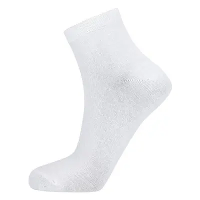 Endurance Unisex ponožky Mallorca Quarter Socks 3-Pack white 35-38, Bílá