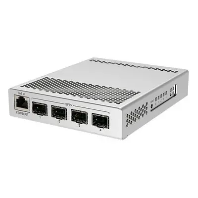 MikroTik Cloud Router Switch CRS305, 4x SFP+, 1x Gbit LAN, Dual PSU, Dual boot, vč. L5, CRS305-1