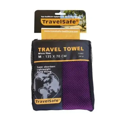 TravelSafe ručník Microfiber Towel M purple