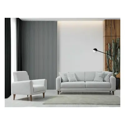 Atelier del Sofa Sofa Set Sare 3+1 - Ares White