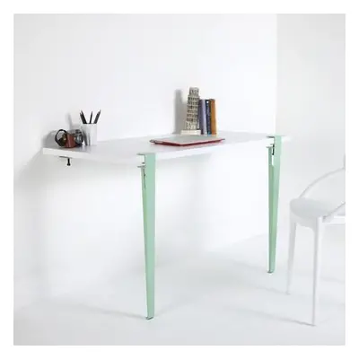 Hanah Home Study Desk Cuarius - WhiteMint Green WhiteMintGreen