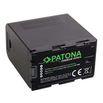 PATONA baterie pro digitální kameru SSL-JVC50/JVC75 7800mAh Li-Ion PREMIUM