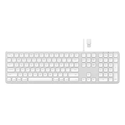 Satechi Aluminium Wired USB Keyboard EU - Silver, ST-AMWKS