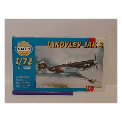 Směr Model letadlo Jakovlev Jak 3 stavebnice letadla 1:72