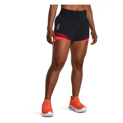 Under Armour Dámské běžecké kraťasy Run Anywhere Short black S, Černá