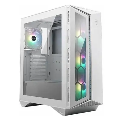 MSI skříň MPG GUNGNIR 110R WHITE/ bez zdroje/ levé temperované sklo/ 4x 120 mm ARGB fan/ 1x USB-