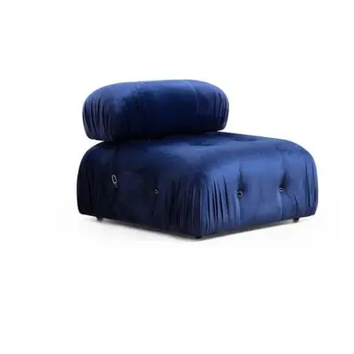 Atelier del Sofa 1-Seat Sofa Bubble O1 - Velvet Blue