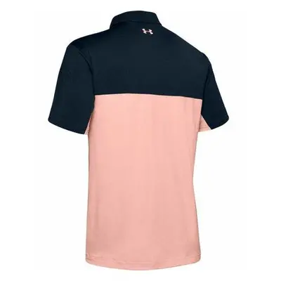 Under Armour Pánské triko s límečkem Performance Polo 2.0 Colorblock academy XS, Tmavě, modrá