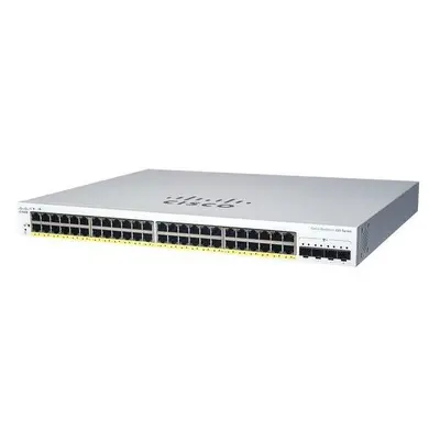 Cisco CBS220 48FP-4X-EU - 48xGbE,4xSFP+,48xPoE+, 740W - REFRESH, CBS220-48FP-4X-EU-RF