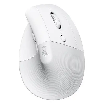 Logitech Lift Vertical Ergonomic Mouse for Business, Mac, off-white/pale grey, 910-006477